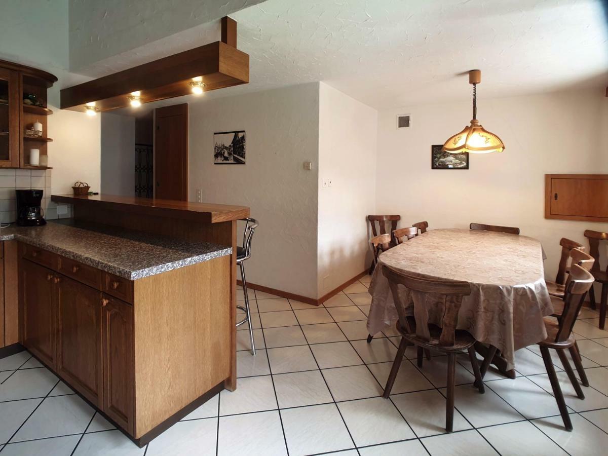Apartment Etzel Saas Fee Exteriör bild